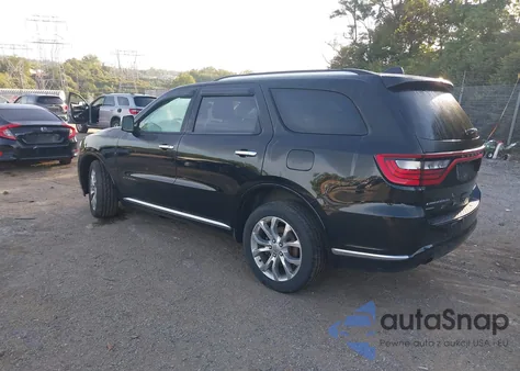 2017 Dodge Durango Citadel Awd из США, поврежденный, VIN 1C4RDJEG1HC677429